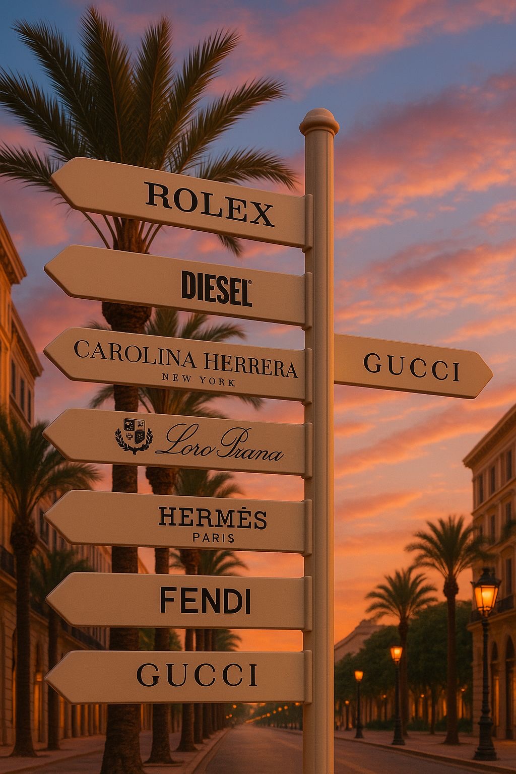 Maison directory — Rolex, Hermès, Gucci